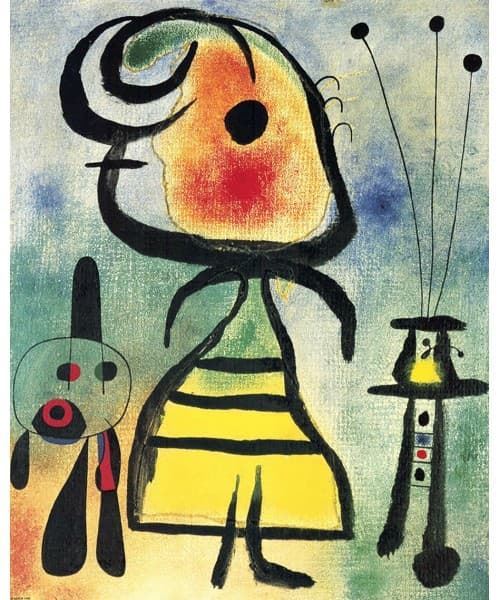 Representaciones de gatos realizadas por el gran pintor surrealista Joan Miró. - Imagen 4