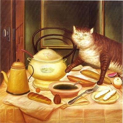 Friday of art with animals: Fernando Botero's fat cat. - Imagen 1