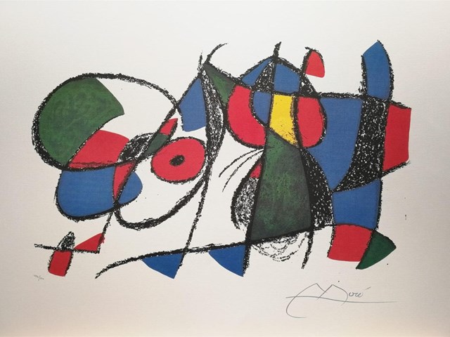 Representations of cats made by the great surrealist painter Joan Miró.