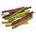Colored Munchi sticks for dogs 100 units. - Image 1