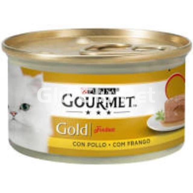 Gourmet gold fondant with chicken 85g. - Image 1