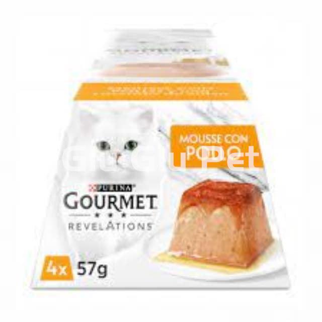 Gourmet REVELATIONS MOUSSE chicken 4x57g. - Image 1