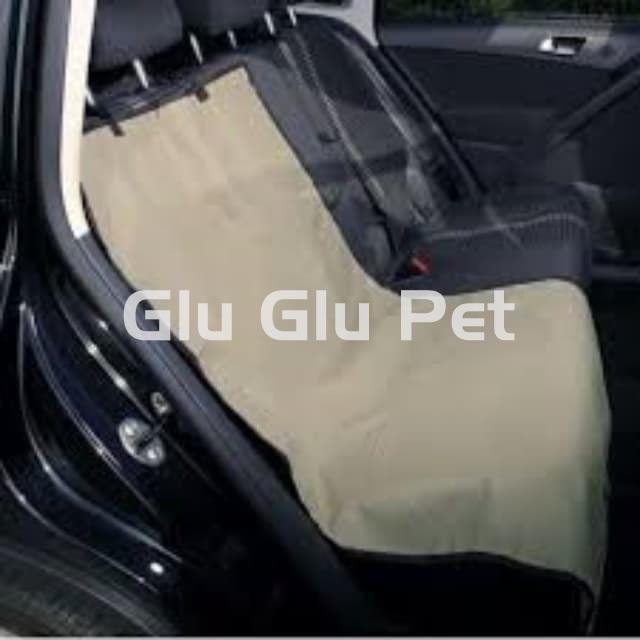 Protective car seat cover for dogs 1.40X1.20 beige - Image 2