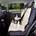 Funda protectora de asientos de coche para perros 1.40X1.20 beige - Imagen 1
