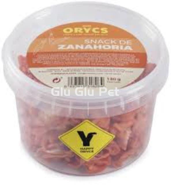 Mini ORYCS snacks de zanahoria. 130g - Imagen 1