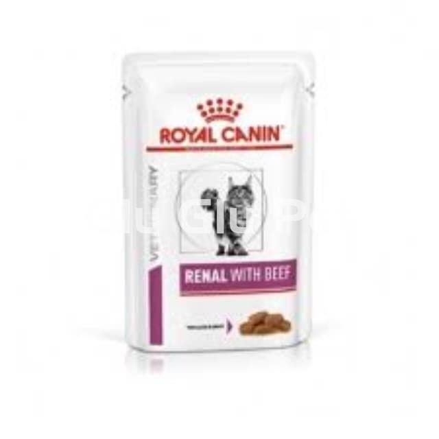 Sobres Royal Canin RENAL con ternera - Imagen 1